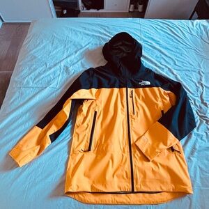 The North Face Orange and Black Performance Jacket